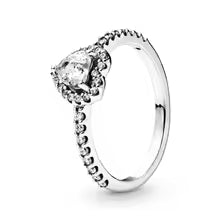 Anillo Corazon Blanco