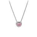 Collar Corazon Rosa