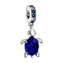 Charm Tortuga Azul Rey