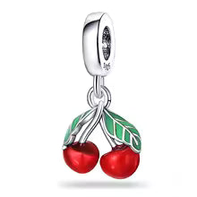 Charm Dobles Cerezas