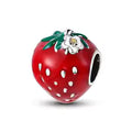 Charm Fresa Hojas Verdes