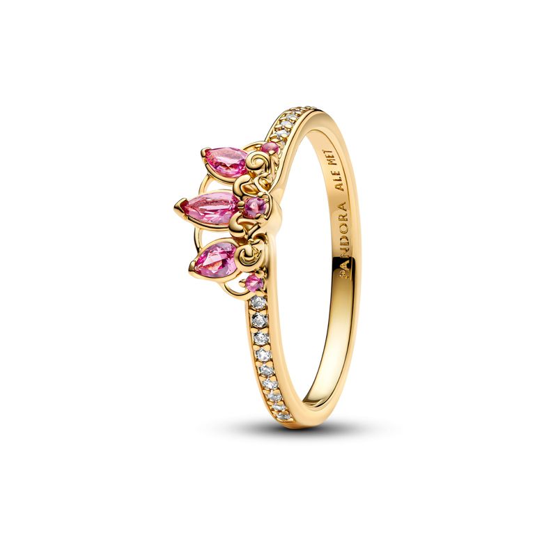 Anillo Princesa Rapunzel Dorado