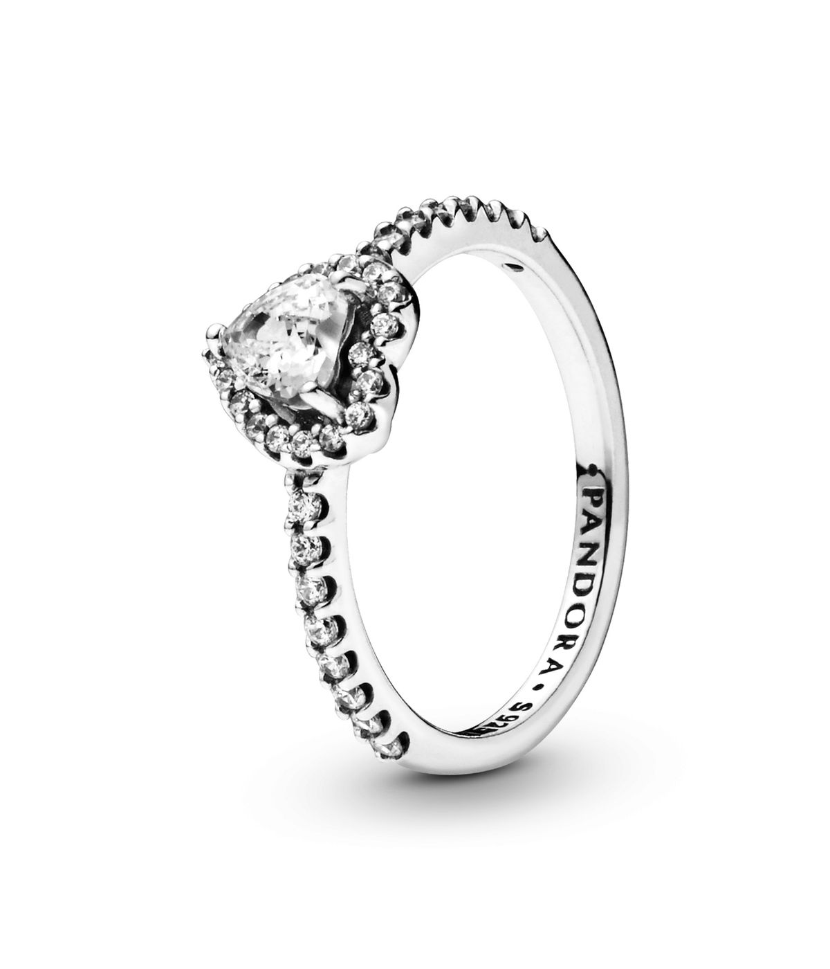 Anillo Corazón Blanco